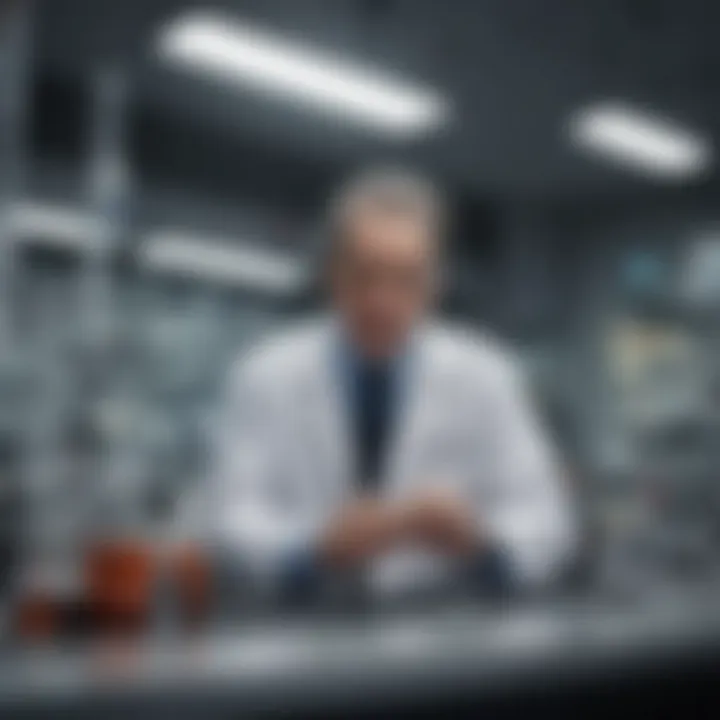 Robert Langer in a laboratory setting