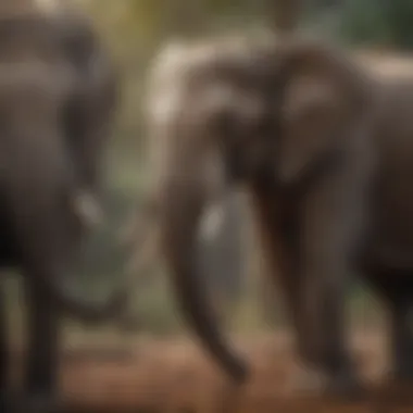 Impact of Environmental Changes on Elephants Environmental changes impacting elephant habitats