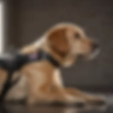 Service Dog in Action A trained service dog alerting its owner before a seizure.