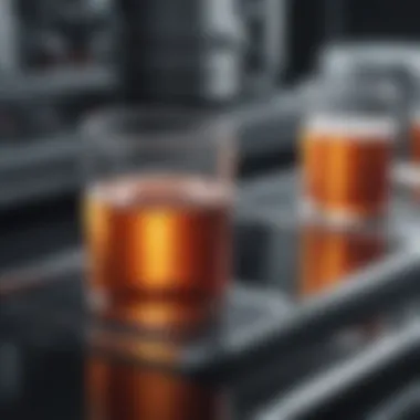 Applications Across Industries Chart showcasing various applications of liquid centrifuges across industries