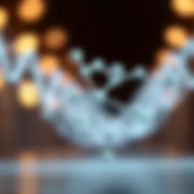 Molecular structure of uracil illustrating its unique configuration.