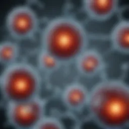 Zinc molecules interacting with reproductive cells