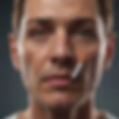 Tobacco and Neurodegenerative Diseases Visual representation of neurodegenerative diseases linked to tobacco