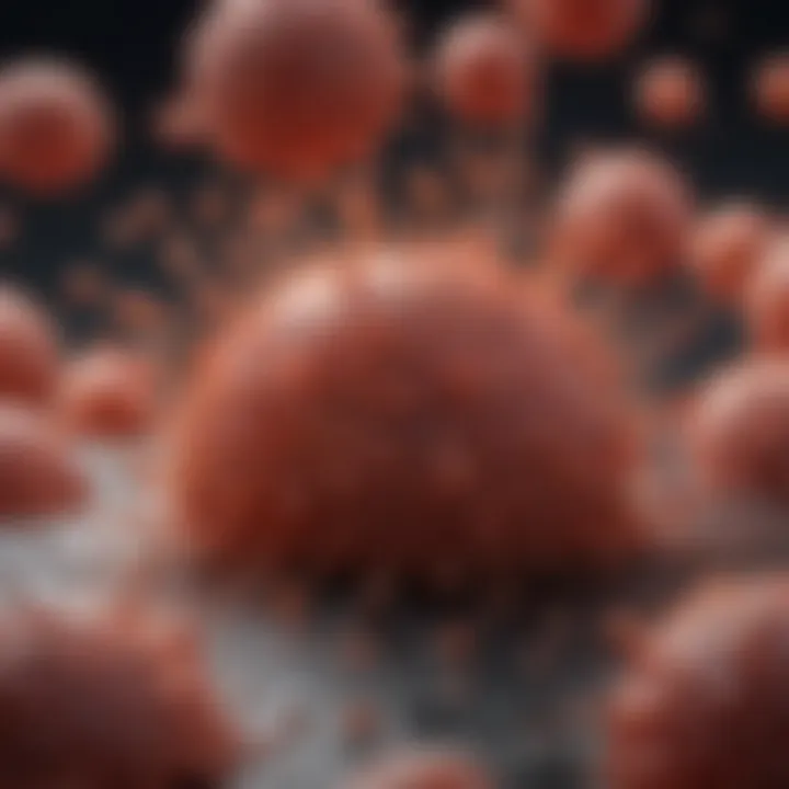 Visual representation of diagnostic techniques for B cell deficiency