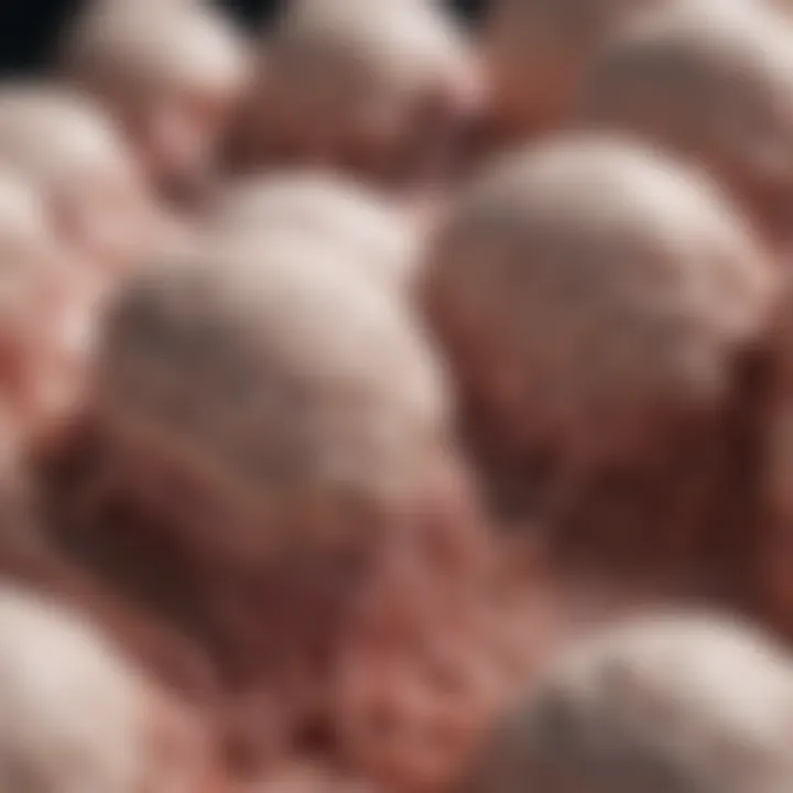 Detailed illustration of BPH nodules