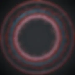 Illustration of circular RNA structure