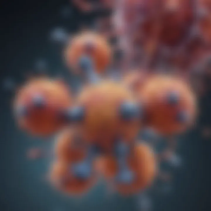 Diagram illustrating biological mechanisms of Ig G antibodies