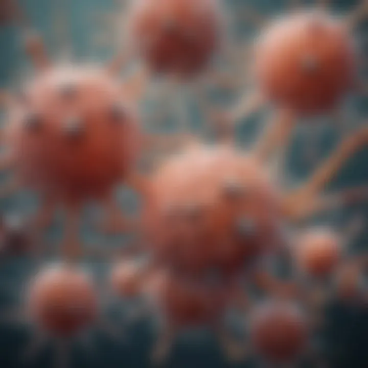 Illustration of innate immunity mechanisms