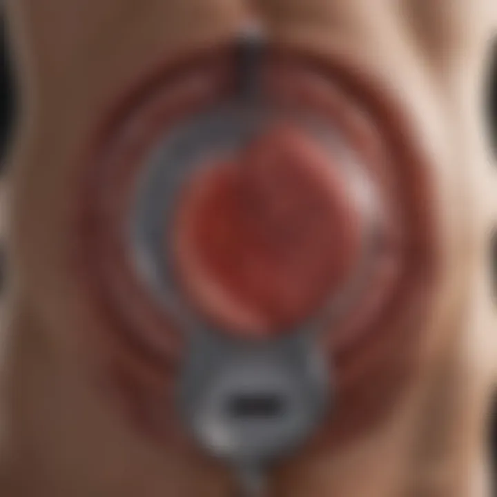 Visual representation of liver health monitoring techniques