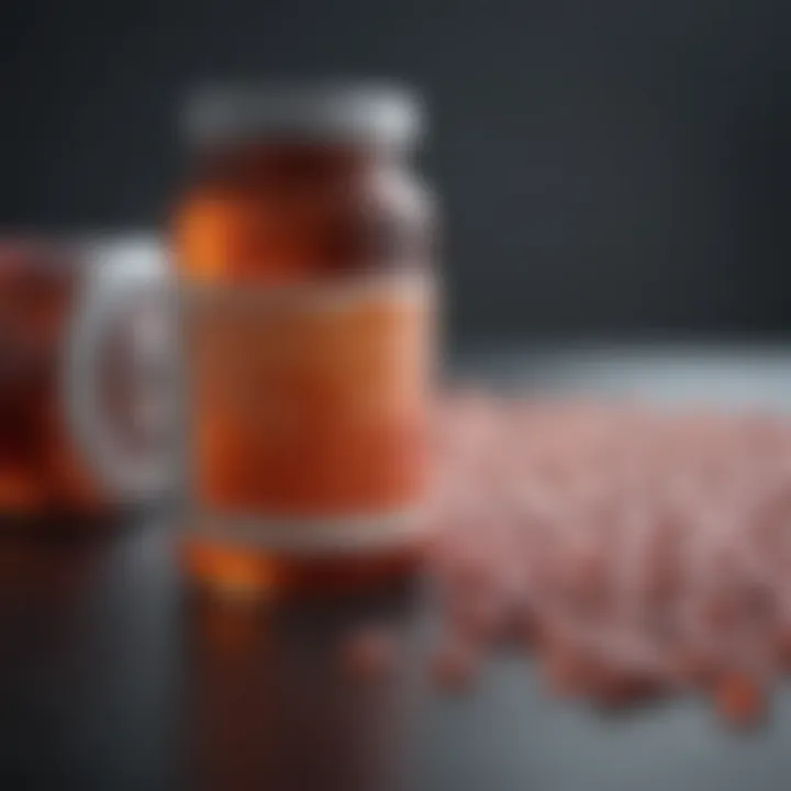 Infographic detailing dosage forms of mesalamine available for patients