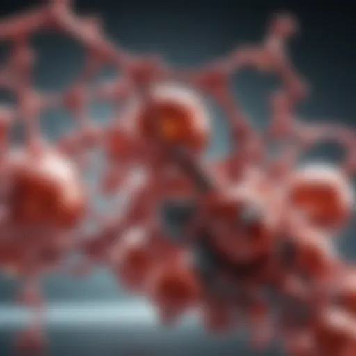Molecular structure of mesalamine highlighting its chemical properties