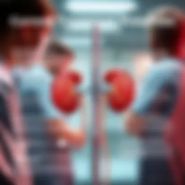 Infographic summarizing current treatment modalities for renal cell carcinoma