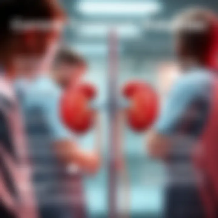 Infographic summarizing current treatment modalities for renal cell carcinoma