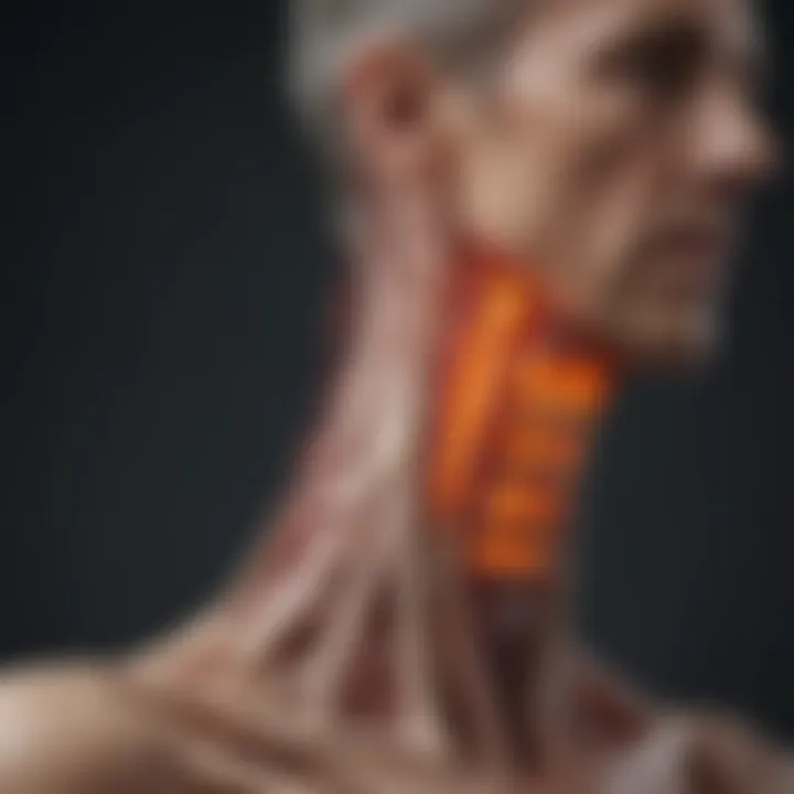 Graph showcasing the impact of spinal neuropathy on quality of life