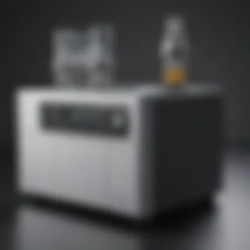 A detailed graph illustrating HPLC system suitability parameters