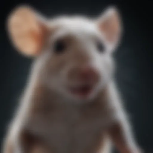 Neural pathways involved in fear response in mice