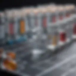 Schematic representation of rapid antigen test technology