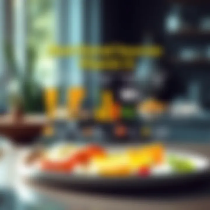 Chart showing food sources rich in vitamin D