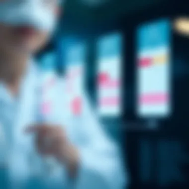 Visual chart showing common urinary markers and their implications