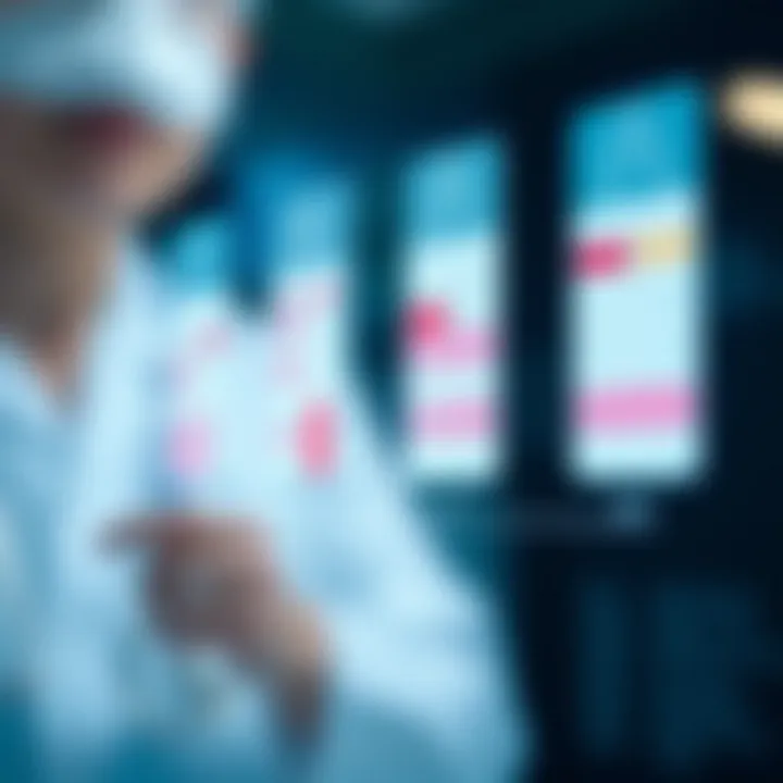 Visual chart showing common urinary markers and their implications