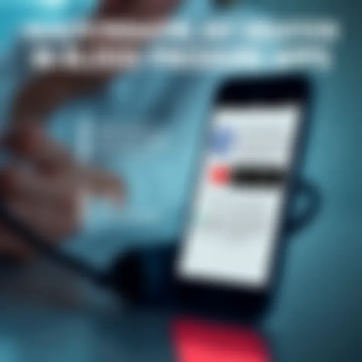 Infographic showcasing the integration of health management features in blood pressure apps