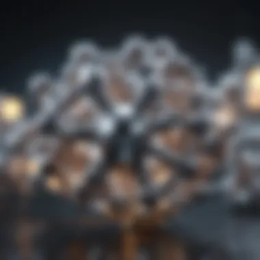 Zinc Molecule Structure Zinc molecule structure showing its biochemical properties