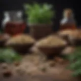 Traditional herbal ingredients used in Zuo Gu Shen Jing Tong capsules