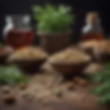 Traditional herbal ingredients used in Zuo Gu Shen Jing Tong capsules